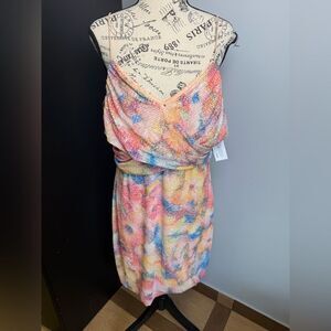 Guess mini sleeveless sequins dress NWT Size 14